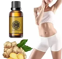 Belly Drainage Ginger Oil, Tummy Ginger Oil, Ginger Essential Oil (30ML) Pack of 2-thumb2