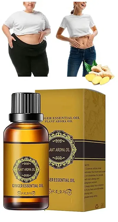 Belly Drainage Ginger Oil For Tummy Fat Reduction