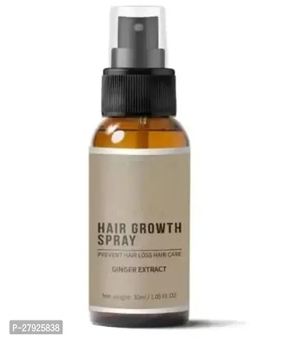 Unisex Natural Ginger Hair Spray, Hair Growth Serum, Hair Growth Treatment, Anti Hair Loss, Thinning, Balding, Repairs Hair Pack of 1 Bottle of 30ML-thumb0