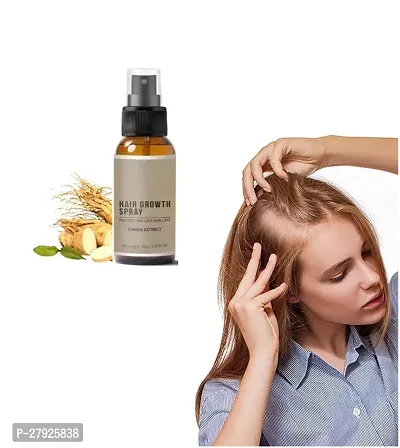 Unisex Natural Ginger Hair Spray, Hair Growth Serum, Hair Growth Treatment, Anti Hair Loss, Thinning, Balding, Repairs Hair Pack of 1 Bottle of 30ML-thumb3