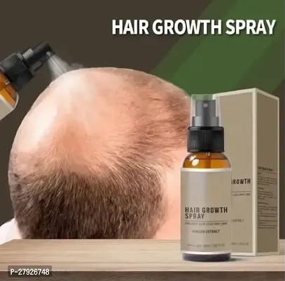 Unisex Natural Ginger Hair Spray, Hair Growth Serum, Hair Growth Treatment, Anti Hair Loss, Thinning, Balding, Repairs Hair Pack of 4 Bottle of 30ML-thumb4