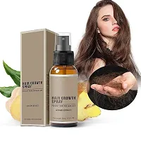 Ginger Hair Spray, Hair Growth Serum, Hair Growth Treatment, Anti Hair Loss, Thinning, Balding, Repairs Hair (30ML) Pack of 1-thumb2