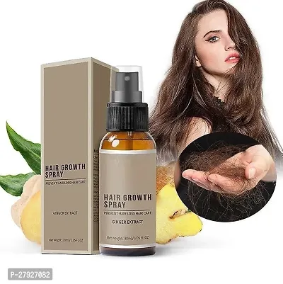 Ginger Hair Spray, Hair Growth Serum, Hair Growth Treatment, Anti Hair Loss, Thinning, Balding, Repairs Hair (30ML) Pack of 1-thumb3