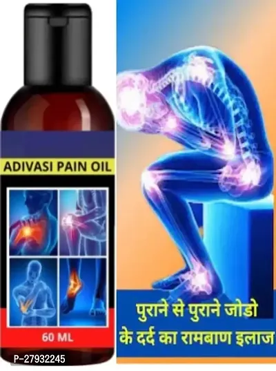 Adivasi Pain Relief Oil For All Joint Pain (60ml) Pack of 3-thumb3