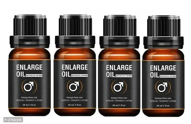 100% Natural Enlarge Massage Oil for Men (30ML) Pack of 4-thumb0