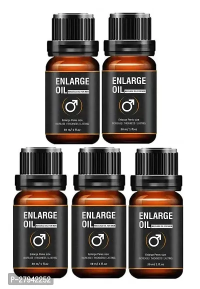 100% Natural Enlarge Massage Oil for Men (30ML) Pack of 5