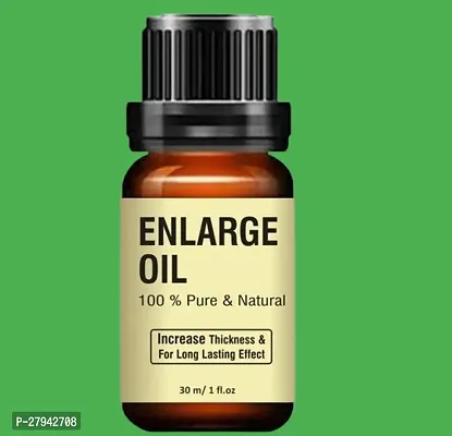 100% Natural Enlarge Massage Oil for Men - Pack of 1 Bottle of 30ml