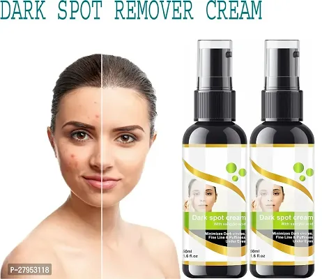 Dark Spot Corrector Cream | Brightening  Lightening | Pimple Marks | Acne Scars | Uneven Skin Tone - Pack of 2 Bottle of 50ml