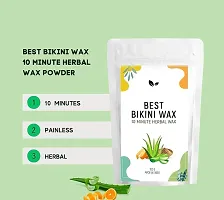 Best Bikini Wax - 10 Minutes Herbal Wax Powder Easy to use at home for Women and Girls Pack of 1 (100g)-thumb2