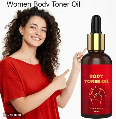 100% Natural Body Toner Oil for Women  Girls (30ml)  Pack of 1-thumb0