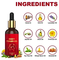 100% Natural Body Toner Oil for Women  Girls (30ml)  Pack of 1-thumb1