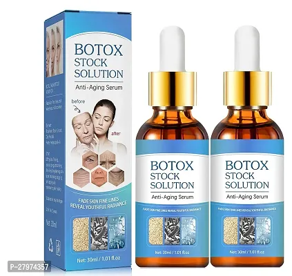 Natural Botox Stock Solution Facial Serum Anti-Aging Collagen Serum 30ml Pack of 2