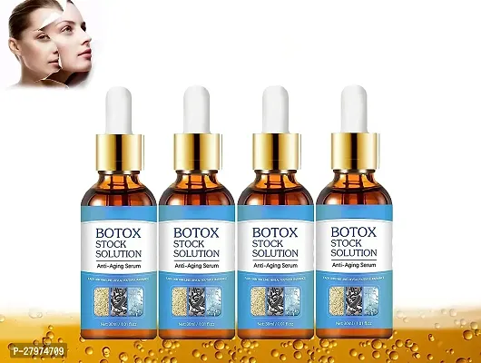 Botox Stock Solution Facial Serum - Youthfully Botox Face Botox Anti-Wrinkle Serum, Instant Anti-Aging Face Serum, Dark Spot Corrector  Anti-Aging Collagen Serum ndash; (30ML) Pack of 4