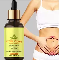 100% Natural  Organic Nabhi Tailam Belly Button Oil | Fat Loss Oil (30ml) Pack of 2-thumb2