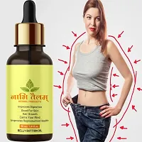 100% Natural  Organic Nabhi Tailam Belly Button Oil | Fat Loss Oil (30ml) Pack of 2-thumb4