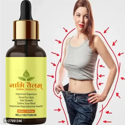 100% Natural  Organic Nabhi Tailam Belly Button Oil | Fat Loss Oil (30ml) Pack of 2-thumb5