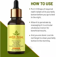 Nabhi Tailam Belly Button Oil For Nourishing  Fat Loss Oil - Pack of 2 Bottle of 30ML-thumb3