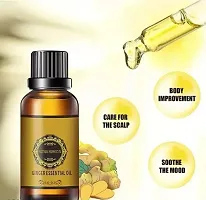 Ginger Oil For Slimming Weight Loss Fat Burner Belly Drainage (30ML)  Turmeric Anti-Oxidation Brightening Face Serum (30ML) - Combo of 2 Items-thumb1