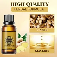 Ginger Oil For Slimming Weight Loss Fat Burner Belly Drainage (2x30ML)  Advance Brest Growth Oil (2x30ML) - Combo of 4-thumb2