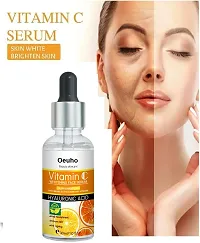 Natural Vitamin C Skin Whitening Face Serum | Skin Clearing Face Serum-Brightens Skin Tone, Fine Line and Repairs Sun Damage (30ML) Pack of 5-thumb1