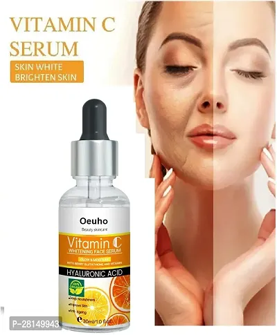 Natural Vitamin C Skin Whitening Face Serum | Skin Clearing Face Serum-Brightens Skin Tone, Fine Line and Repairs Sun Damage (30ML) Pack of 5-thumb2