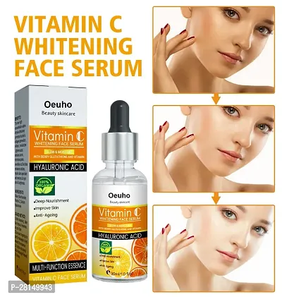 Natural Vitamin C Skin Whitening Face Serum | Skin Clearing Face Serum-Brightens Skin Tone, Fine Line and Repairs Sun Damage (30ML) Pack of 5-thumb4