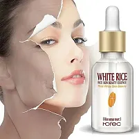 Facial Moisturizer White Rice Skin Nourishing Essence - Strong Anti Wrinkle, Anti Aging, Hydrating Skin Care Serum (30ML) Pack of 2-thumb1