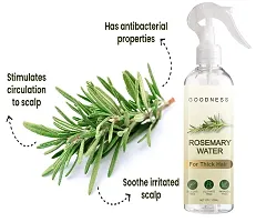 Rosemary Water | Rosemary Water Spray for Hair Growth | Hair Serum | Hydrosol/Toner/Mist Spray For Glowing Skin  Shiny Hair - Pack of 1 Bottle of 100ml-thumb3