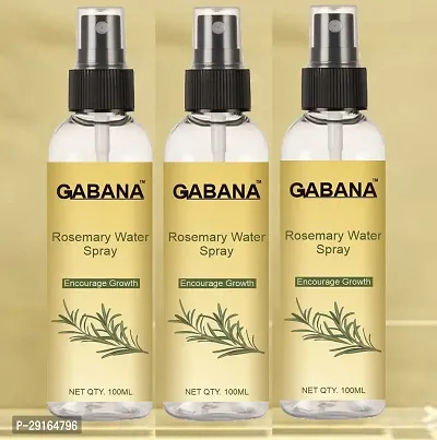 Gabana Rose Goodness Original Rose Water Hair Serum Spray for Women  Men (100ml) Pack of 3-thumb0