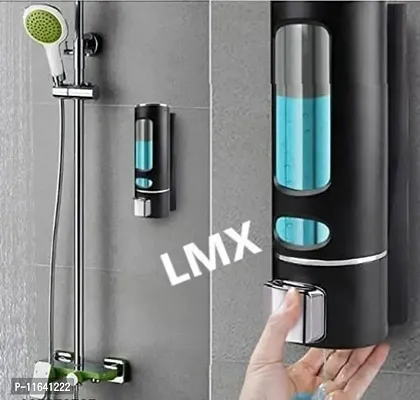 Multi Purpose Wall Mounted Liquid Soap/Shampoo/Hand Wash Dispenser 350 ml-thumb3