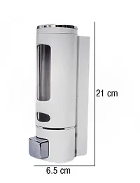 Soap Dispenser Wall Mount Hand Liquid Shampoo Shower Gel Dispenser 350ML 350 ml Liquid, Gel, Loti-thumb1