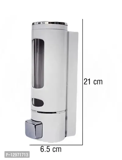 Soap Dispenser Wall Mount Hand Liquid Shampoo Shower Gel Dispenser 350ML 350 ml Liquid, Gel, Loti-thumb2