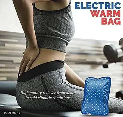 Premium Electric Hot Water Bag for Pain Relief Back and Body pain Menstrual cramps Heating pouch and Heat pad Hot water bottle pouch Quick Charging (Multicolor)-thumb4