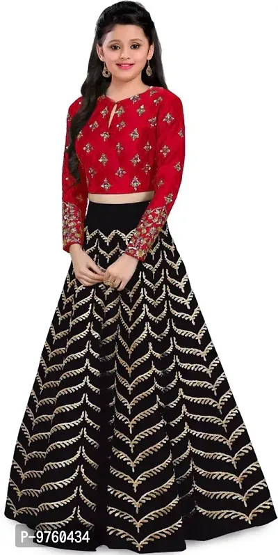 Buy Vajiba Girls Pink Embroidered Net Ghagra With Choli And Dupatta (14-15  Years) Online at Best Prices in India - JioMart.