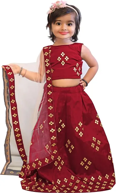 Kids Lehenga Choli Dupatta Set