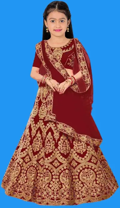 Fancy Kids Wear Lehenga Choli at Rs.1170/Piece in kanpur offer by Angel  Fashion