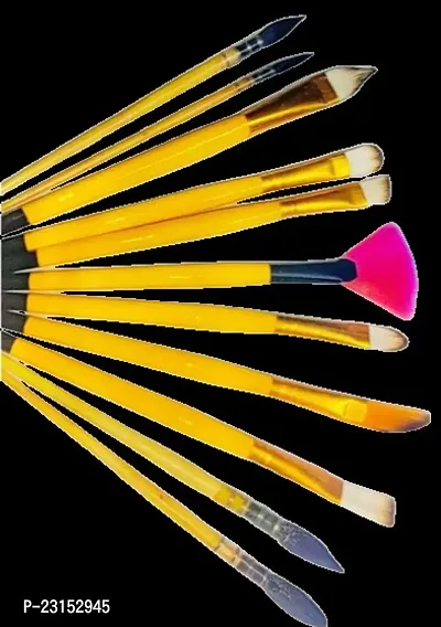 Paint Brushes Set Watercolor Painting Brush Set Art Drawing Supplies For Beginners Kids And Adults-Pack Of 11-thumb0