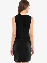 Classic Lycra Solid Dresses for Women-thumb4