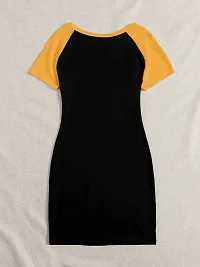 Womens Black Color Bodycon one pices Drees.-thumb2