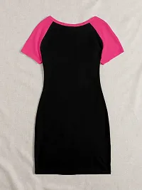 Womens Black Color Bodycon one pices Drees.-thumb2