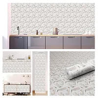 Self Adhesive Wall Stickers for Home Decoration Extra Large Size 300x40Cm Wallpaper for Walls WhiteMaze Wall stickers for Bedroom  Bathroom  Kitchen  Living Room Pack of -1-thumb2