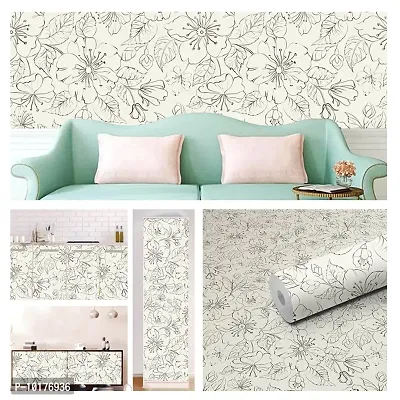 Self Adhesive Wall Stickers for Home Decoration Extra Large Size 300x40Cm Wallpaper for Walls BlastFlower Wall stickers for Bedroom  Bathroom  Kitchen  Living Room Pack of -1-thumb3