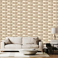 Self Adhesive Wall Stickers for Home Decoration Extra Large Size 300x40Cm Wallpaper for Walls FloralBrick Wall stickers for Bedroom  Bathroom  Kitchen  Living Room Pack of -1-thumb3