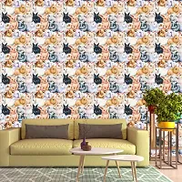 Self Adhesive Wall Stickers for Home Decoration Extra Large Size 300x40Cm Wallpaper for Walls Bunny Wall stickers for Bedroom  Bathroom  Kitchen  Living Room Pack of -1-thumb1