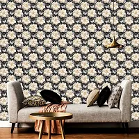 Self Adhesive Wall Stickers for Home Decoration Extra Large Size 300x40Cm Wallpaper for Walls GraniteFlower Wall stickers for Bedroom  Bathroom  Kitchen  Living Room Pack of -1-thumb3