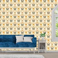 Self Adhesive Wallpaper Model Crown Butterfly Large Size(300 cm X 40 cm)-thumb2