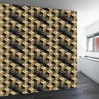 Self Adhesive Wallpaper Model 3D Block Large Size(300 cm X 40 cm)-thumb3