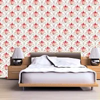 Self Adhesive Wallpaper Model Anaar Flower Large Size(300 cm X 40 cm)-thumb4