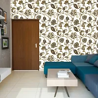 Self Adhesive Wallpaper Model Brown Bail Large Size 300 Cm X 40 Cm-thumb4