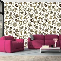 Self Adhesive Wallpaper Model Brown Bail Large Size 300 Cm X 40 Cm-thumb3